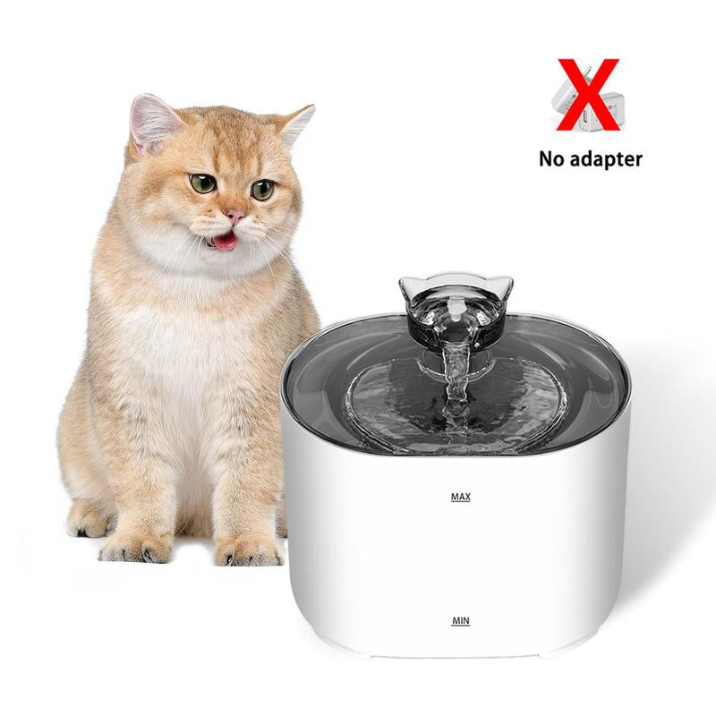 Automatic Cat Water Fountain with Filter, Silent Pet Water Dispenser, Automatic Water Dispenser, Pet Drinking Fountain, Automatic Circulation Filtration, Cat Accessories, Pet Products, Valentine'S Day Gift