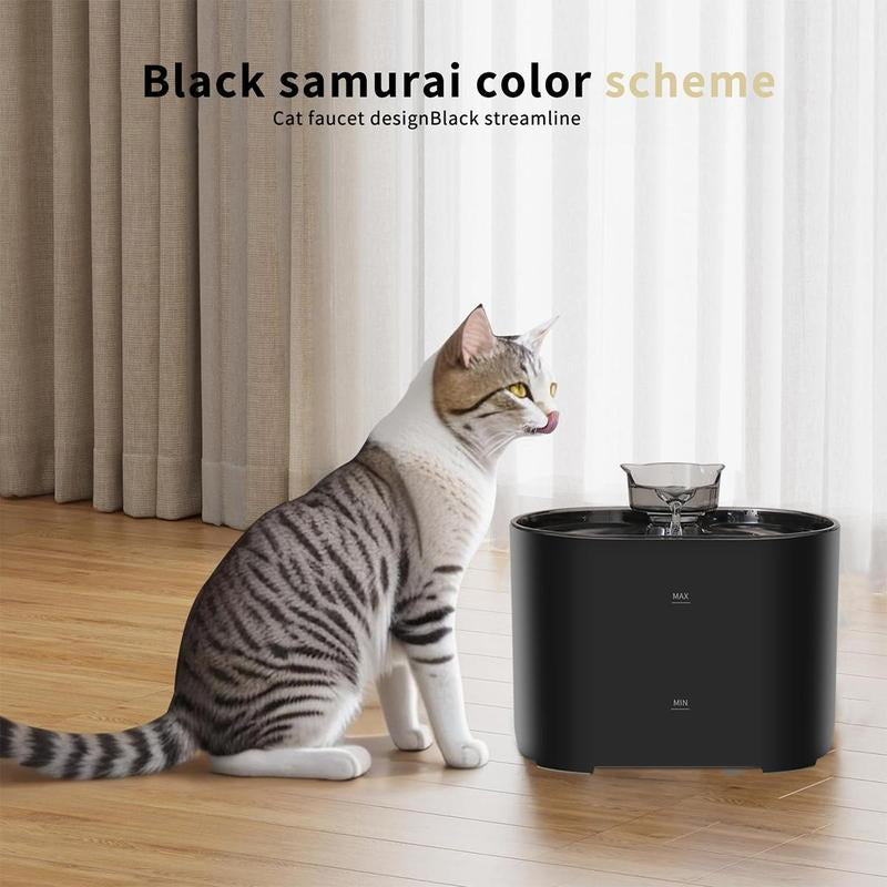 Automatic Cat Water Fountain with Filter, Silent Pet Water Dispenser, Automatic Water Dispenser, Pet Drinking Fountain, Automatic Circulation Filtration, Cat Accessories, Pet Products, Valentine'S Day Gift