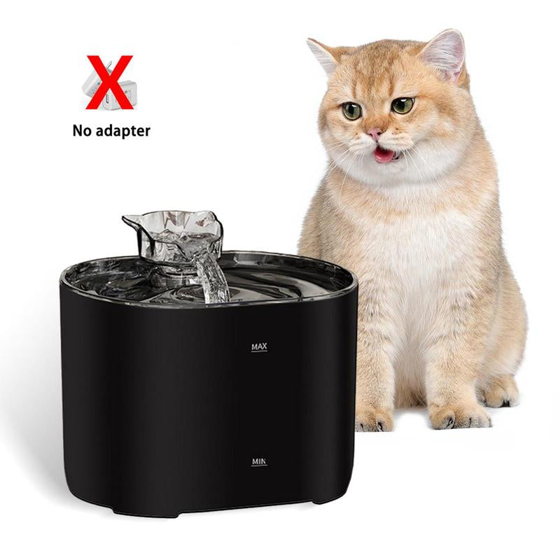 Automatic Cat Water Fountain with Filter, Silent Pet Water Dispenser, Automatic Water Dispenser, Pet Drinking Fountain, Automatic Circulation Filtration, Cat Accessories, Pet Products, Valentine'S Day Gift